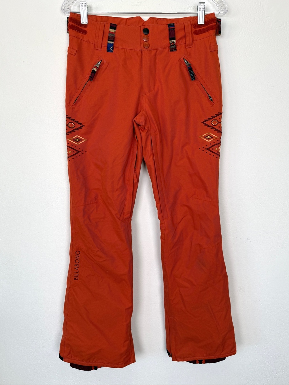 Billabong Size XS Orange 15K Waterproofness Breathability Snowboard / Ski Pants